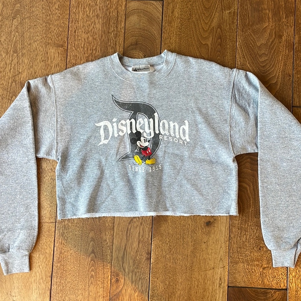 Cropped Disney Crewneck